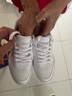 李宁元宝丨经典休闲鞋女鞋板鞋经典小白鞋百搭柔软运动鞋AGCT340 实拍图