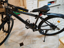 凤凰上海凤凰山地车自行车男士女式学生成人变速宽胎越野公路赛单车 【钢架/全套竞速轴承】条轮浅灰 26寸24速【建议身高158-188cm】 实拍图