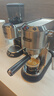 德龙（Delonghi）【政府补贴】咖啡机 半自动咖啡机 小型家用意式浓缩15Bar泵压式 手动打奶泡EC885.M EX:4 银色 实拍图