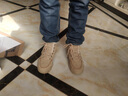 昌祥回力棉鞋男鞋冬季高帮休闲鞋加绒保暖板鞋子男冬天工作工装北方雪地靴  MD-998卡其色 -加棉 42 实拍图