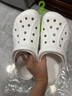 CROCS卡骆驰贝雅洞洞鞋沙滩鞋|10126 白色-100 44(280mm)  实拍图