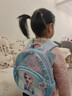 迪士尼（disney）幼儿园书包3-6岁轻便可爱高颜值小包透气抑菌女童背包爱莎公主蓝 实拍图