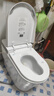 箭牌（ARROW）轻智能马桶低水压脚触翻盖翻圈抗菌离座自动冲水座圈加热坐便器 【L6-Pro 泡沫盾|翻盖翻圈】1171-P，30天发 305坑距 实拍图