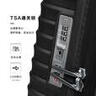 新秀丽（Samsonite）行李箱20英寸简约大波浪箱登机拉杆箱旅行箱包KJ1黑色密码箱 实拍图