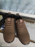 星头啄木鸟100%全牛皮星头啄木鸟男鞋2025男士真皮运动休闲透气软底驾车鞋男 6888棕色 42 实拍图
