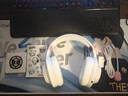 漫步者（EDIFIER）HECATE G2无线版 2.4G有线蓝牙四模头戴式耳机电竞游戏电脑无线专用三角洲FPS吃鸡无畏契约 雾光粉 实拍图