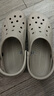 CROCS卡骆驰洞洞鞋贝雅男鞋女鞋轻便耐磨一脚蹬拖鞋休闲鞋|10126 卵石色-2V3 41 /42(260mm) 实拍图