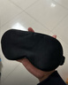 TA纯真丝眼罩桑蚕丝睡眠遮光透气男女情侣通用午睡觉情人节送礼藏青 实拍图