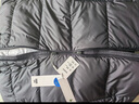 森马[轻松羽绒系列]三防羽绒服男冬季情侣纯色外套上衣 黑色（灰鸭绒） L 实拍图