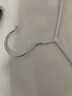 全品屋衣架挂衣服无痕晾衣架防滑衣挂大号加粗衣撑加宽 浸塑70g奶白20支 实拍图
