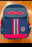 剑桥树【幼升小】儿童书包1-4年级小学生男护脊减负双肩包 藏青红小码 实拍图