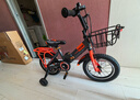 凤凰（Phoenix）儿童自行车宝宝脚踏车儿童折叠自行车3-8岁童车  陆寻 灰色 14寸 实拍图