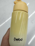 Debo德铂保温杯小巧便携迷你包包杯口袋保温杯高颜值 316不锈钢升级款欧曼渐变黄 180ml 实拍图
