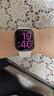 Apple/苹果 Watch Series 10 智能手表GPS款42毫米玫瑰金色铝金属表壳淡桃粉色运动型表带S/M MX1R3CH/B 实拍图