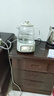 美的（Midea）花漾0胶水全玻璃养生壶 多功能煮茶壶 母婴烧水壶 恒温电热水壶 全自动一体煮茶器1.2L YS12B302J 实拍图