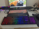 前行者（EWEADN） GX330机械手感键盘鼠标套装朋克有线游戏电脑笔记本办公无线蓝牙键鼠三件套 黑色彩虹光【朋克版】升级加厚 实拍图