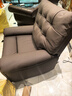 乐至宝LAZBOY轻奢真皮功能单椅懒人沙发客厅落日哈尼电动深棕【7天发】 实拍图