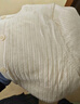 优衣库女装精纺美利奴羊毛罗纹圆领针织短开衫/25秋冬新款478336 01 乳白色 L /160/88A 实拍图