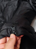 网易严选25新品90鸭绒超蓬羽绒服休闲面包服石墨烯保暖轻量抗菌防泼水 A款25秋冬连帽-静谧黑 XL 实拍图