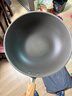 红厨有钛不粘炒锅陶瓷炒菜锅煎牛排煎炒锅无油烟电磁炉燃气灶通用32cm 实拍图