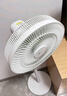 美的（Midea）【幸运草安睡1S】一级能效直流变频声控电风扇家用遥控卧室静音落地扇台式桌面抗菌大风力转页扇 实拍图