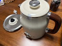 美的（Midea）艺术家电热水壶  烧水壶自动断电保温一体  1.6L大容量电热水壶 316L不锈钢恒温壶 精准控温 63-Q 实拍图