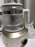 美的（Midea）全玻璃养生壶全自动烧水壶母婴恒温电热水壶花茶壶全包裹护底防碎1.5L MK-YS15B201 实拍图