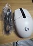 罗技（G）G102 有线游戏鼠标 白色 RGB灯效 吃鸡鼠标 绝地求生 轻量化设计 G102第二代 实拍图