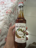 莫林（MONIN）马来西亚进口 焦糖风味糖浆 玻璃瓶装250ml  咖啡调酒伴侣 实拍图