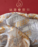 达芬奇密码真丝丝巾女秋冬高档桑蚕丝绸披肩围巾丝巾妈妈生日礼物女 木兰醉露 实拍图