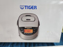 虎牌（TIGER）电饭煲 原装进口IH加热三层土锅涂层内胆电饭锅家用3-4个人24小时预约JKT-F10W SKZ 银黑色 3L 实拍图