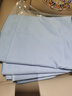 亚朵星球 新款 纯色全棉四件套100%精梳棉 母婴级面料 天蓝-1.8床-床单款 实拍图