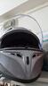YOHE新国标A类摩托车头盔男士电动车安全帽四季通用骑行机车全盔Y70 水泥银灰 M  实拍图