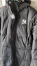 冬款中长款羽绒服男士大码冬季过膝加厚连帽情侣女款冬装外套 黑色 L 建议110到125斤 实拍图