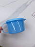 特百惠（Tupperware）微波460ml水晶汤碗可加热学生上班族便携野餐露营饭盒单个 天空蓝 实拍图