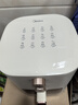 美的（Midea）空气炸锅免翻面 2025年新款可视大视窗经典旋钮 实用大容量家用小家电6L  2.0金属内腔KZE6086 实拍图