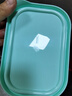 GLASSLOCK进口保鲜盒冰箱冷冻盒食物收纳盒带饭可微波炉饭盒480ml*4件套  实拍图