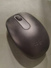 罗技（Logitech）M196 无线蓝牙鼠标 办公鼠标 笔记本商务办公家用 小巧便携 对称手型 石墨灰 实拍图