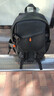 袋鼠双肩包男士背包大容量初中高中书包男女大学生防泼水电脑包旅行包 黑色升级【加大加固版】 实拍图