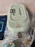 小熊（Bear）面包机 多士炉早餐烤吐司机 烤三明治面包片2片家用多功能轻食机 6档烘烤带防尘盖DSL-C02W1绿色 实拍图