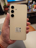 三星【价保11.11】Samsung Galaxy S24 AI手机 第三代骁龙8 拍照手机 12GB+256GB 浅珀黄 国家补贴 实拍图