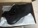 安踏男鞋运动鞋男秋冬季男士软底网面透气跑步鞋休闲鞋皮面防水鞋子男 【爆款皮面防水鞋】黑 42 （8.5码） 实拍图