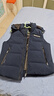 雪中飞羽绒服马甲男士防寒秋冬季厚款保暖可拆卸帽短款时尚休闲背心175 实拍图