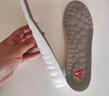 足力健女士专用增高鞋垫不累脚隐形全垫内增高2.5cm 灰色1双 37-38码 实拍图