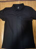 京东京造【100系列云感速干】运动短袖Polo衫男跑步健身户外夏季 黑色S 实拍图