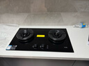 方太（FOTILE）【新款防干烧】燃气灶天然气 家用嵌入式5.2kW*猛火双灶 防干烧可联动 02-TEK21 实拍图
