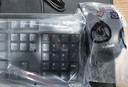 罗技（Logitech）MK120 键鼠套装 有线键鼠套装 办公键鼠套装 电脑键盘 USB即插即用 全尺寸 黑色 实拍图