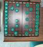 先行者仿玉中国象棋磁性象棋高档绿色仿玉大号象棋磁性棋子套装象棋A-8 实拍图