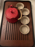宅轻松 竹制小茶台茶盘功夫茶具茶道配件小托盘简约储水沥水泡茶盘大号 实拍图