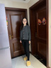 笙格儿德绒秋裤女加绒打底裤春薄绒裤内穿大码紧身线裤保暖裤子女秋冬季 黑色 L(95-115)斤 实拍图